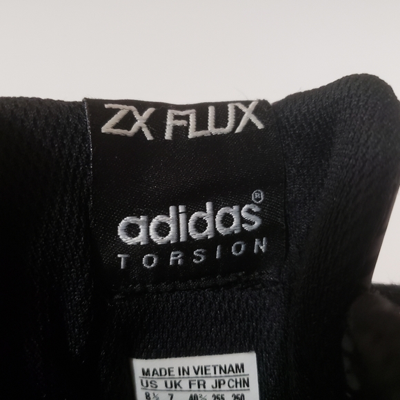 Adidas ZX Flux Torsion rare camo running shoes mens size 8.5 womens size 10 - Picture 8 of 10